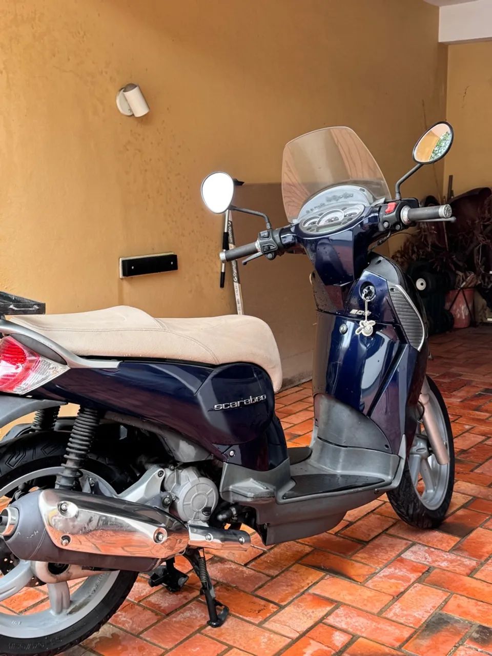 Motos Aprilia Scarabeo no Brasil