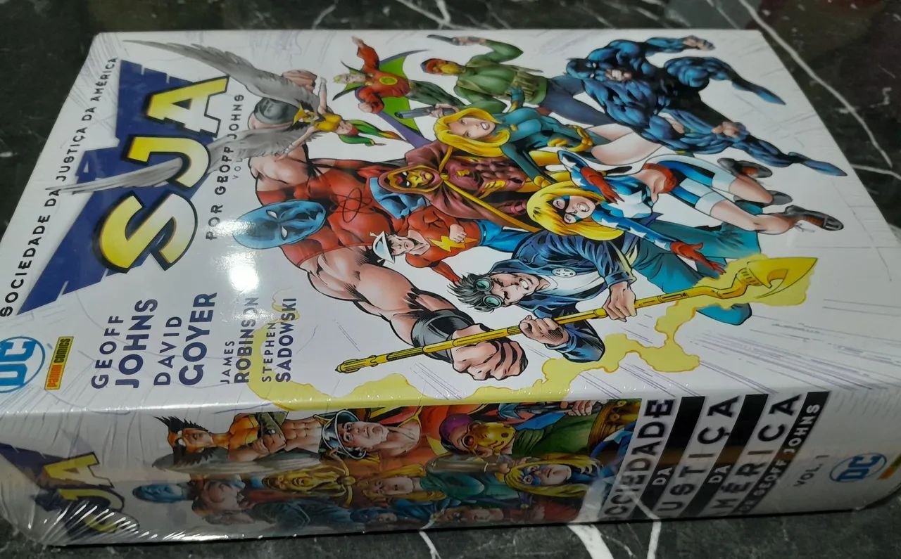 SJA Sociedade da Justiça da América por Geoff Johns Vol. 1 LACRADO - Foto 3