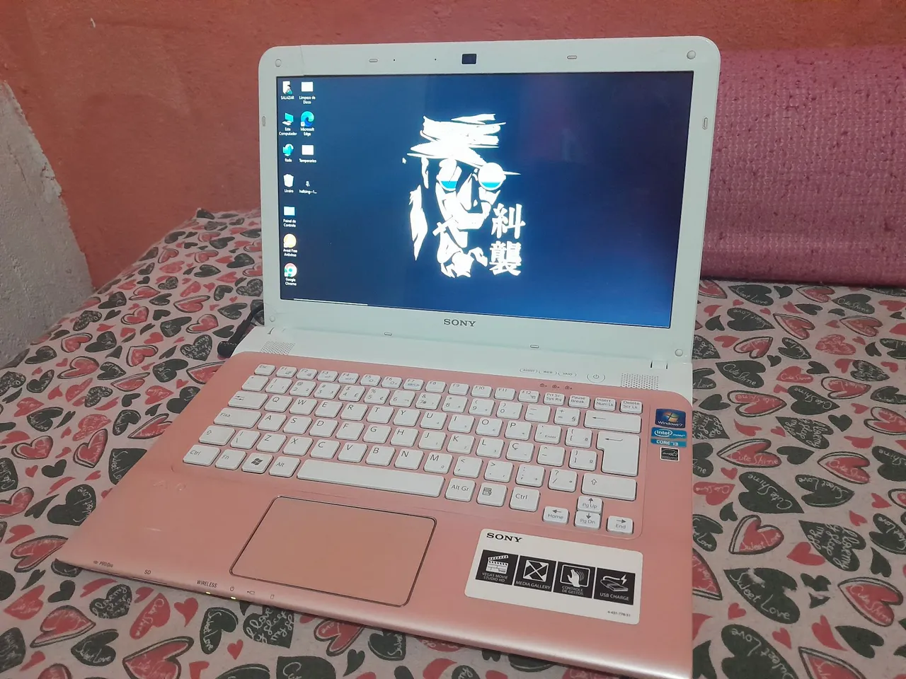 NOTEBOOK SONY VAIO CORE I3/ 4GB DE RAM/ HD DE 500GB/ FAÇO ENTREGA 