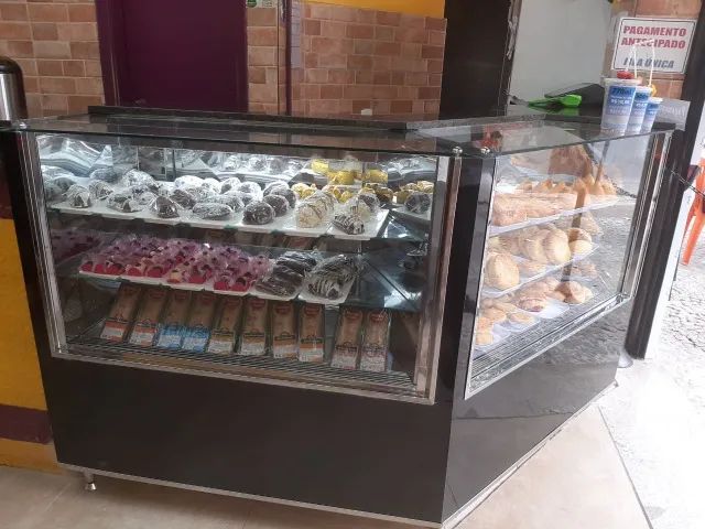 Balcão de salgado estufa,refrigerado ou seco para lanchonete - Foto 2