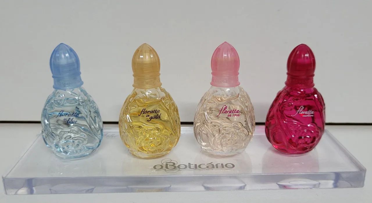 Antigo kit miniaturas floratta o boticário 