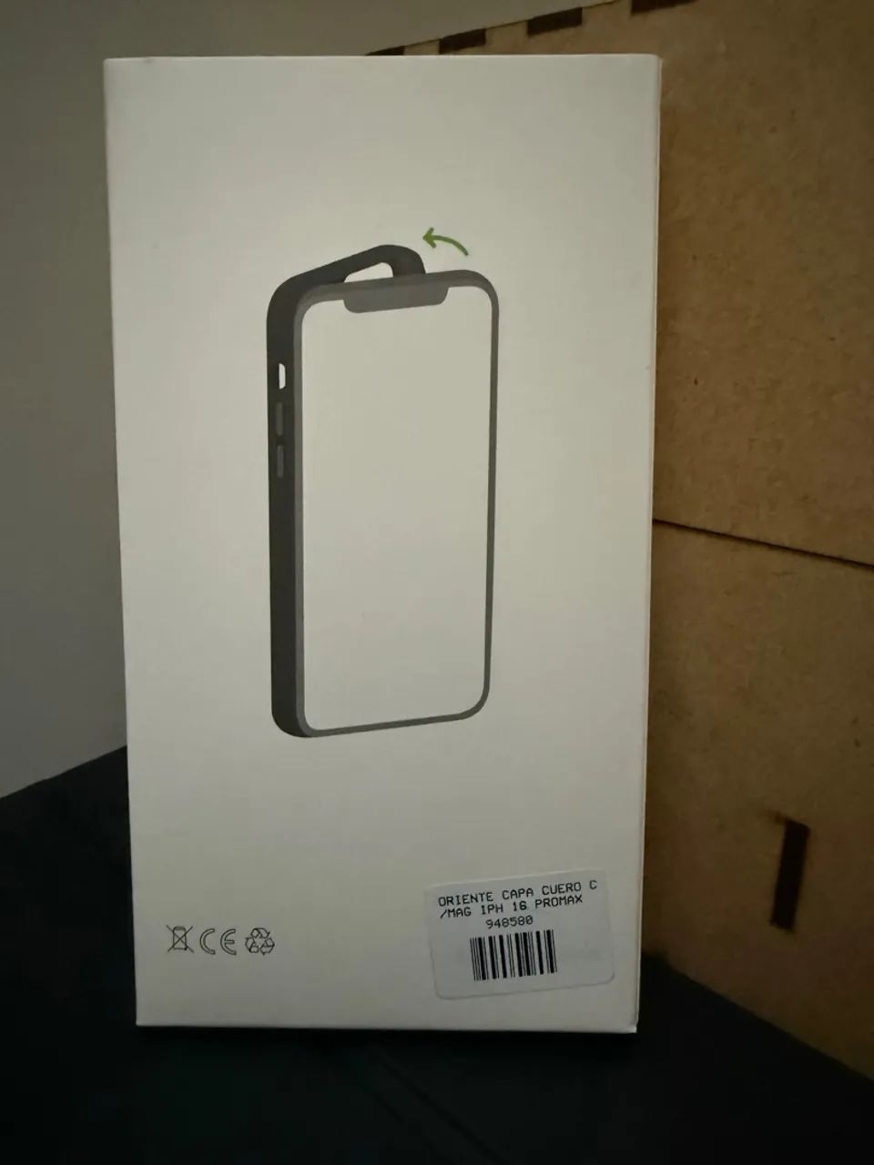 Capa de Couro MagSafe para iPhone 16 Pro Max - Foto 2
