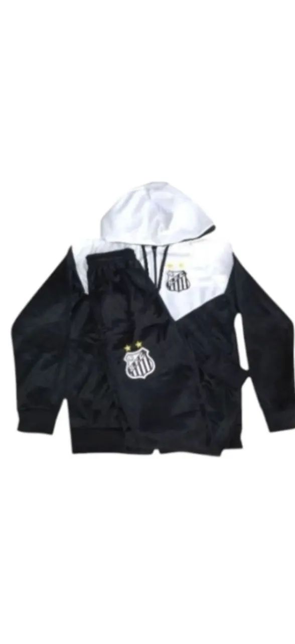 Conjunto Agasalho Infantil Santos  juvenil  - Foto 2