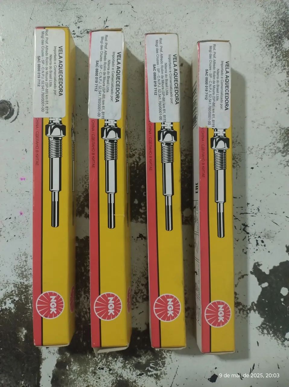 Velas aquecedoras  HR hyundai Kia bongo kia2500 Kia cerato  $299.00