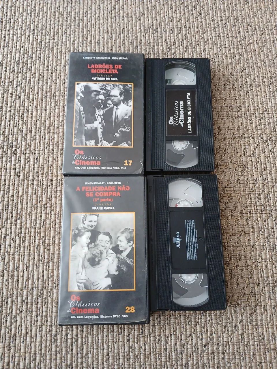 Coleção Com 04 filmes em VHS Clássicos do Cinema  - Foto 4