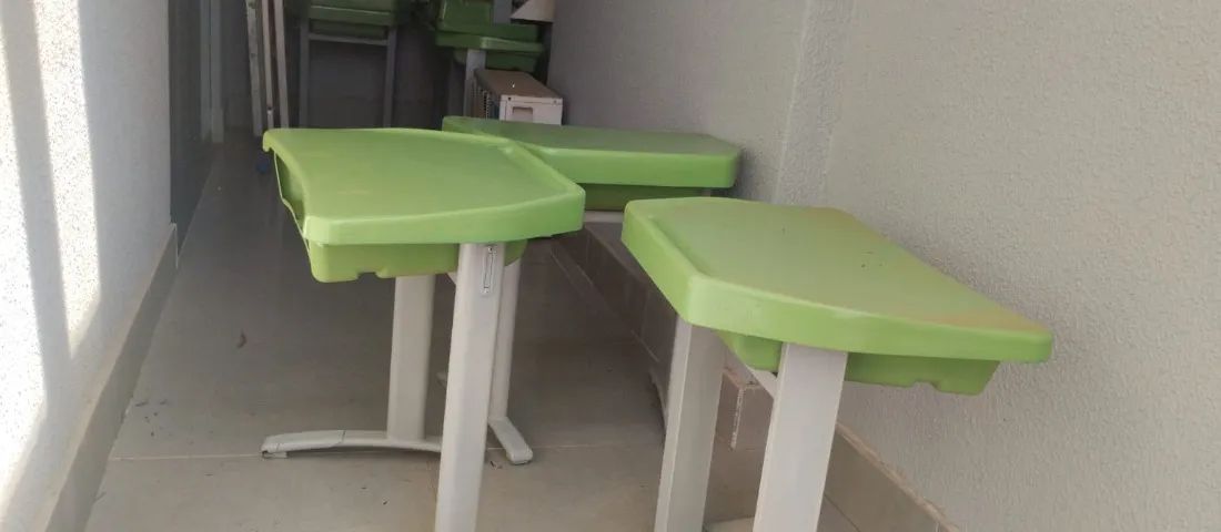 10 Mesas /carteira escolar - psicopedagogia