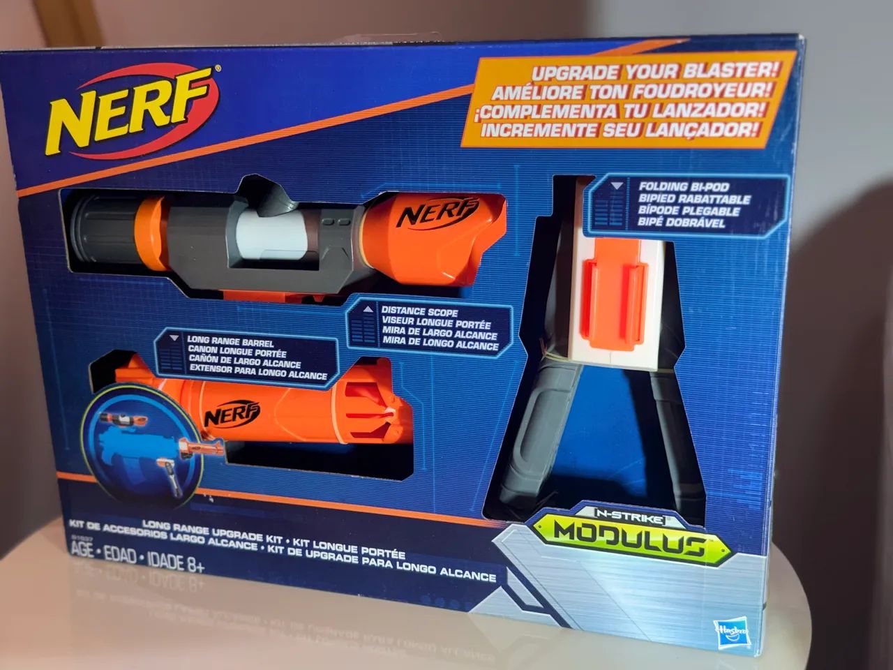 kit de atualização de longo alcance nerf modulus