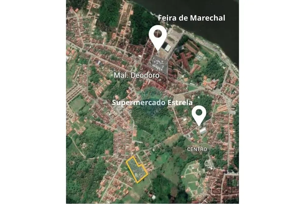 Terreno área Chácara a venda em Marechal Deodoro próximo ao supermercado estrela com 8988