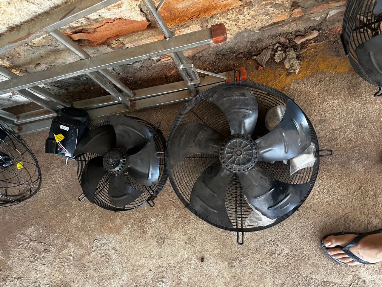 Ventilador / exaustor axial  vários tamanhos para câmara fria  