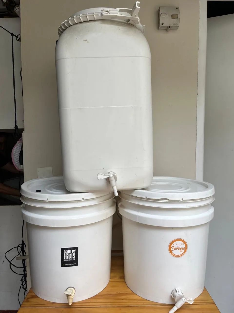  03 Baldes para Armazenar Cerveja Artesanal  - Foto 2