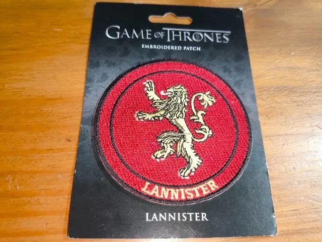 Patch Casa Lannister - Game of Thrones (Oficial HBO Store 2012)