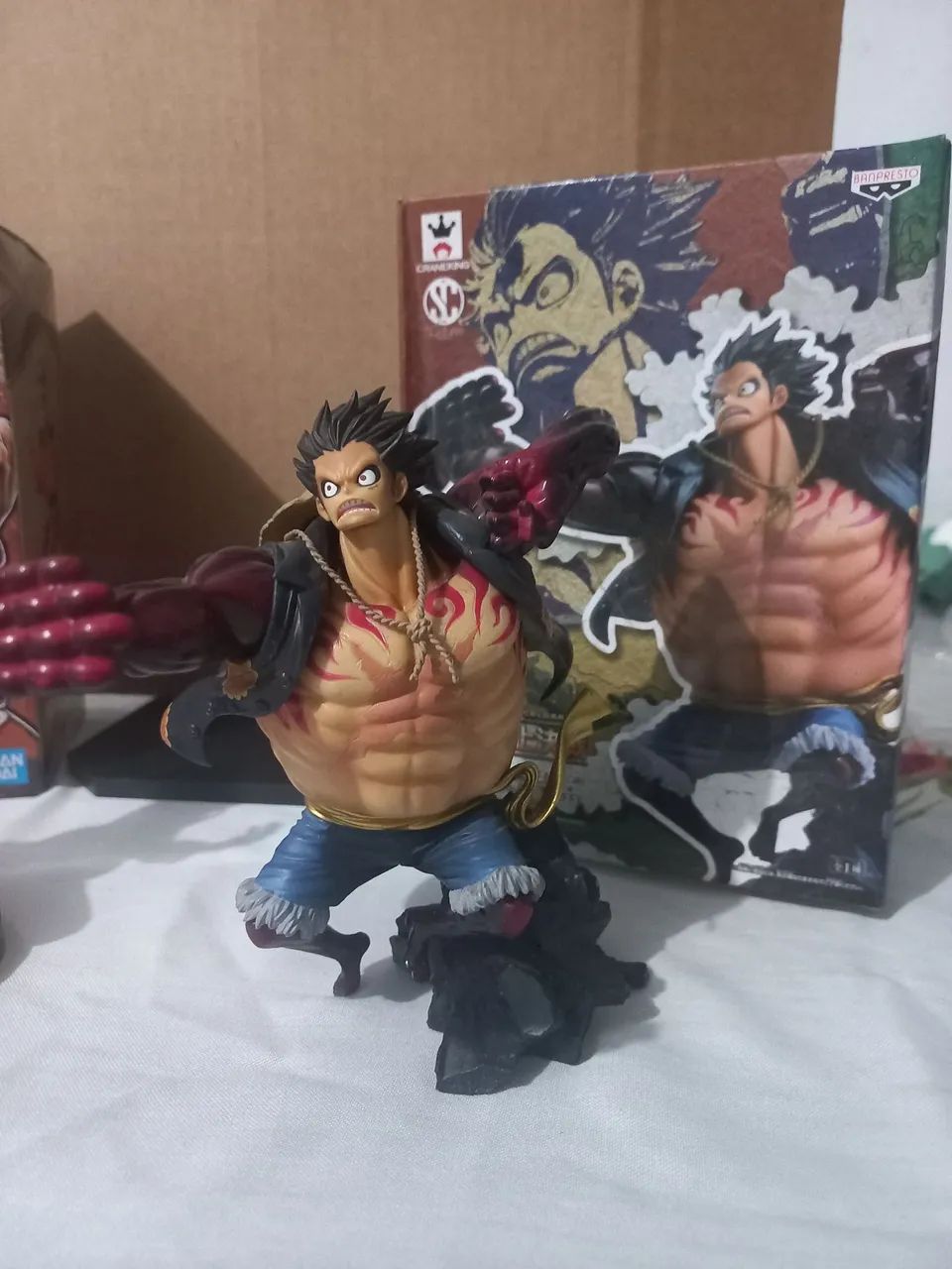 Naruto Uzumaki Vibration Stars - Gear Fourth Monkey Luffy Banpresto Action Figure - Foto 2