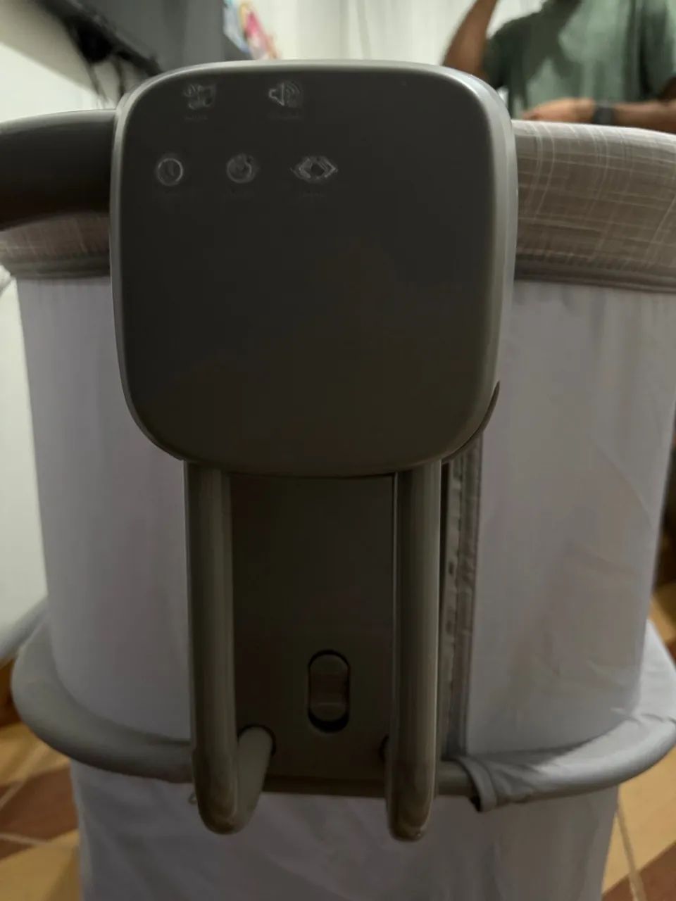 BERÇO BLUETOOTH CINZA RISCADO MASTELA - Foto 2