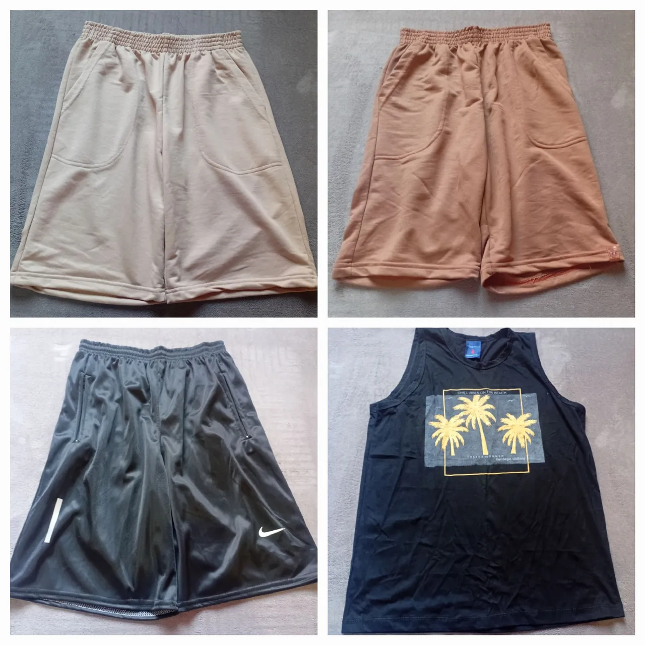 Kit de Roupas Confortáveis: Shorts e Regata