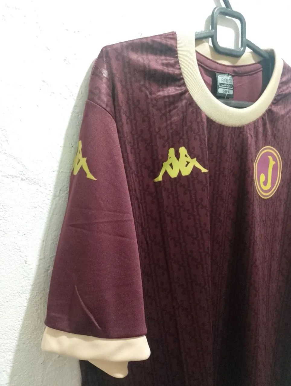 Camisa G Juventus Mooca Kappa Supporter Gold - Masculino - Foto 3