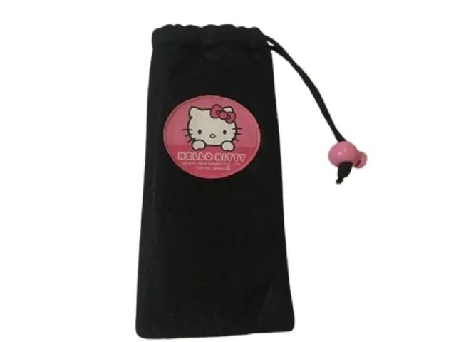 Porta Óculos Estojo/Case Kit Com 2 Unidades Hello Kitty E Zíper - Foto 2