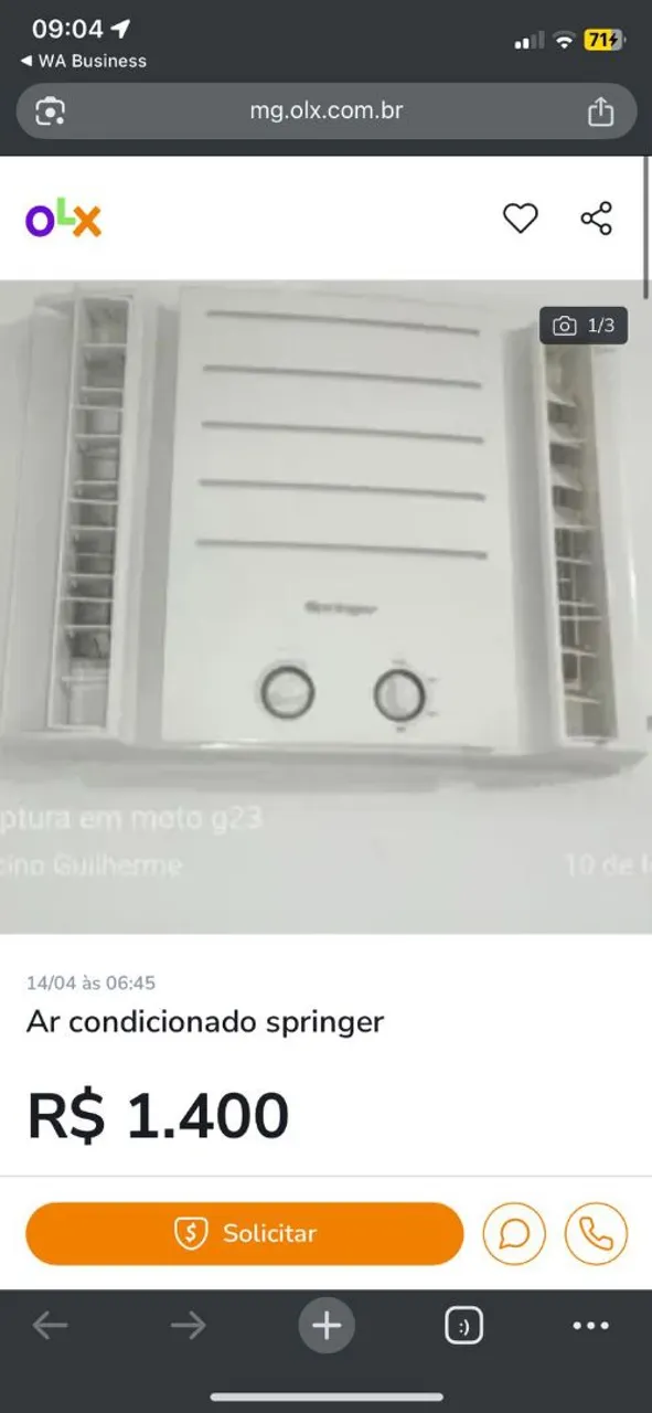 Ar Condicionado Springer