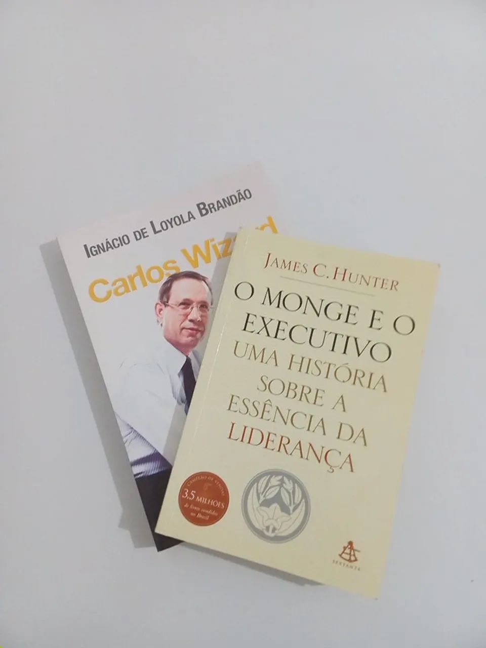 2 Livros - Carlos Wizard e O monge e o executivo 