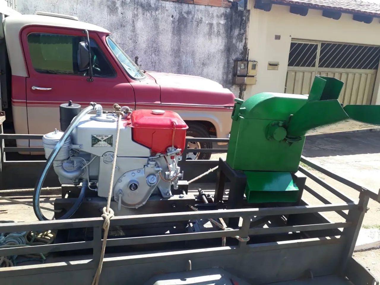 Moinho de grãos e motor a diesel - Foto 3