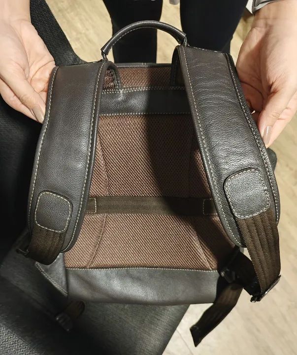 Mochila de couro Pelli Brasil - Foto 2