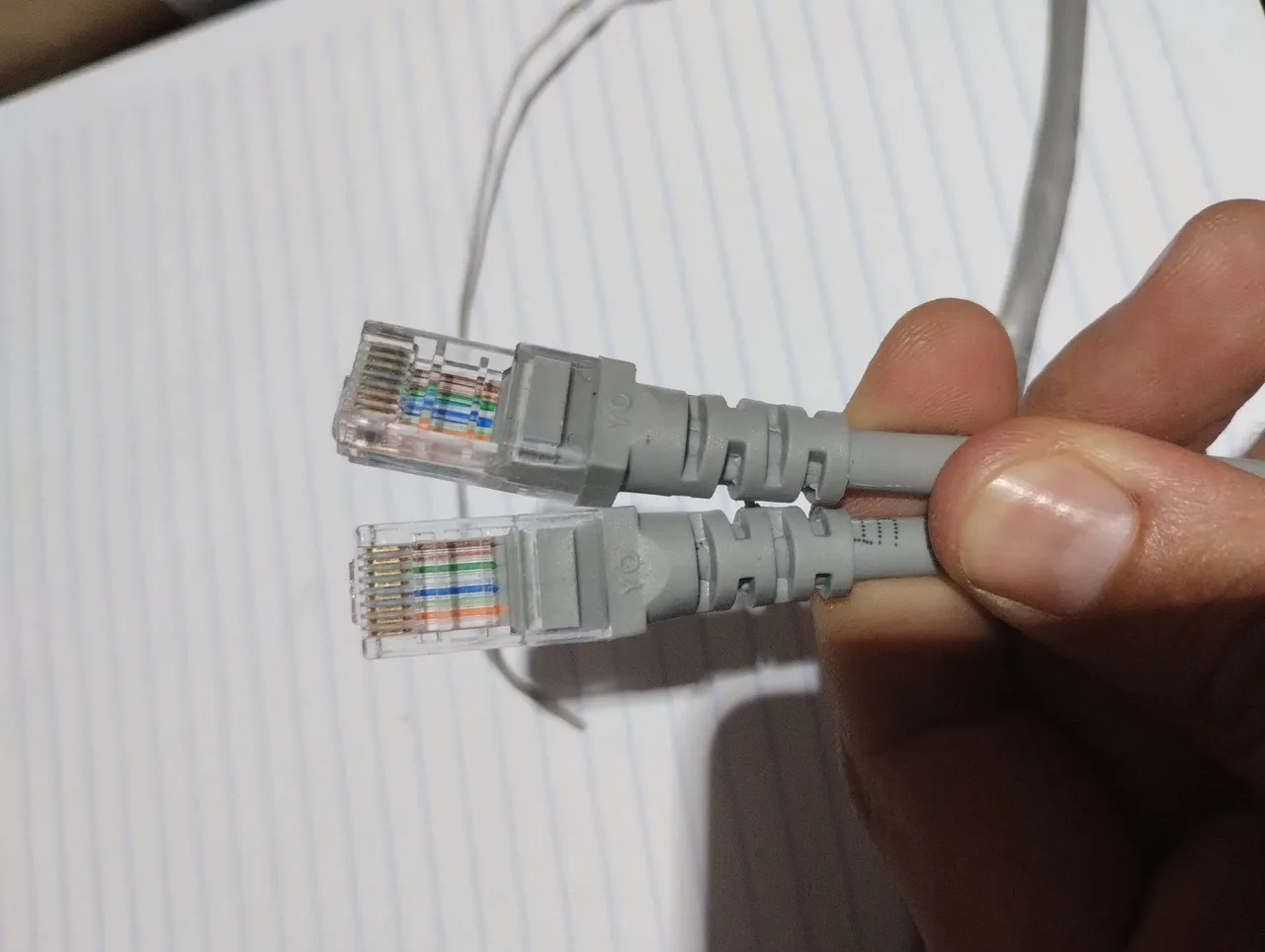Cabos de Rede RJ45 - Conexão Gigabit Ethernet