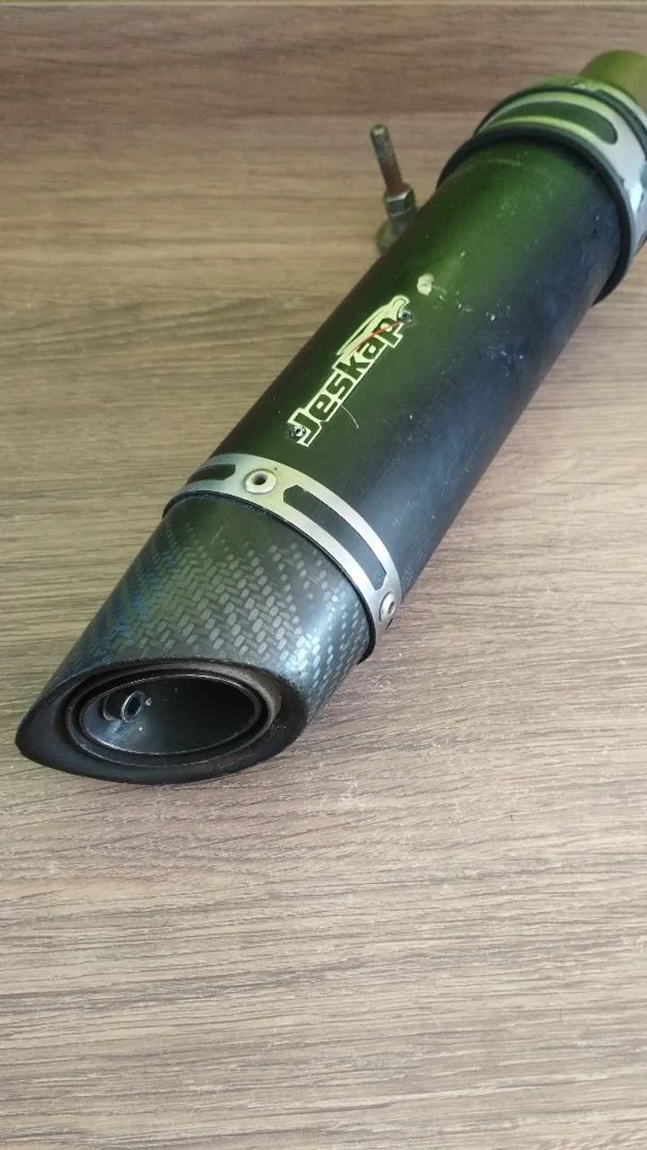 Escape esportivo Jeskap para moto / ponteira