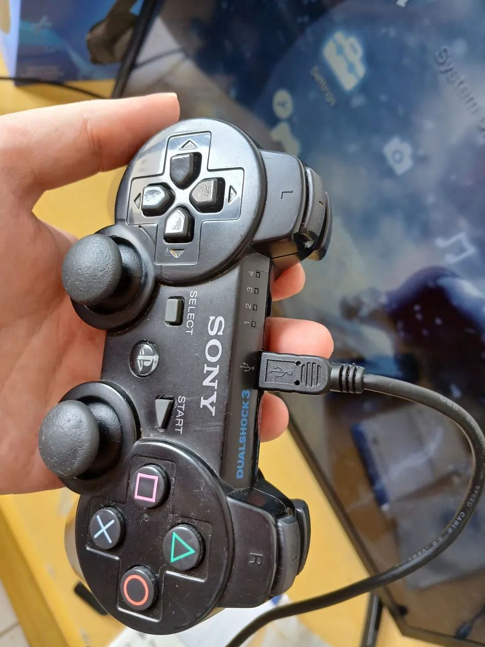 PS3 Slim + Vários jogos. Não vendo separado. - Foto 4