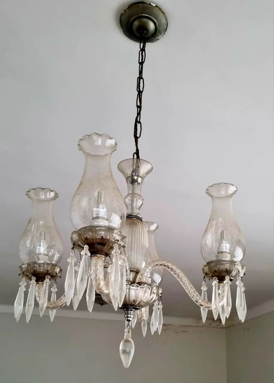 Lustre Clássico de Cristal - Foto 3