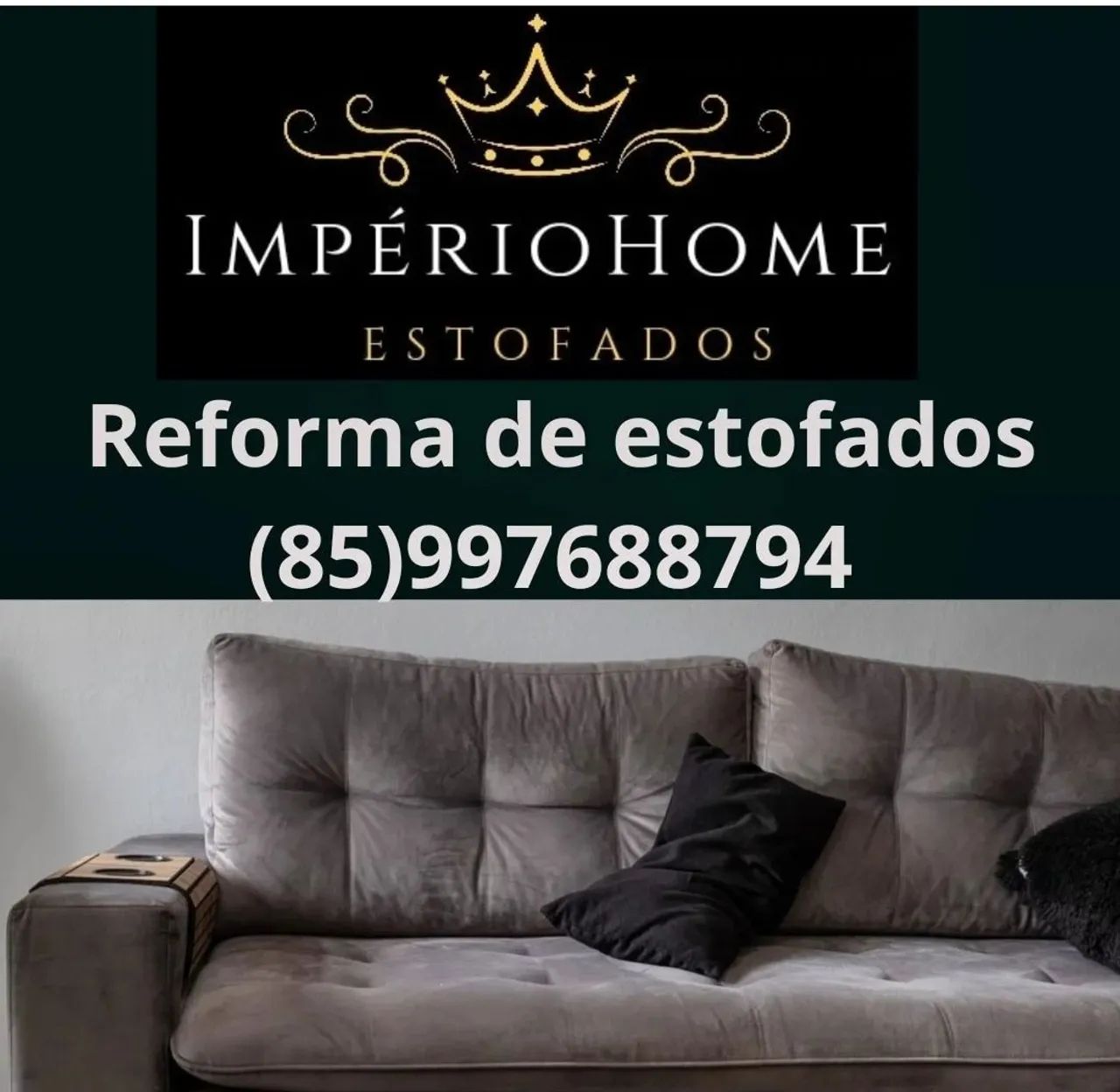 Reforma e fabricação de estofados 