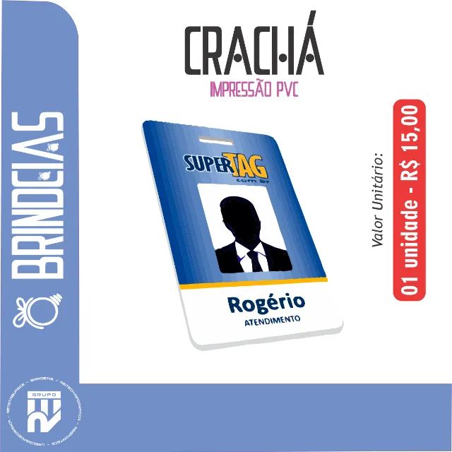 Crachá Identificação