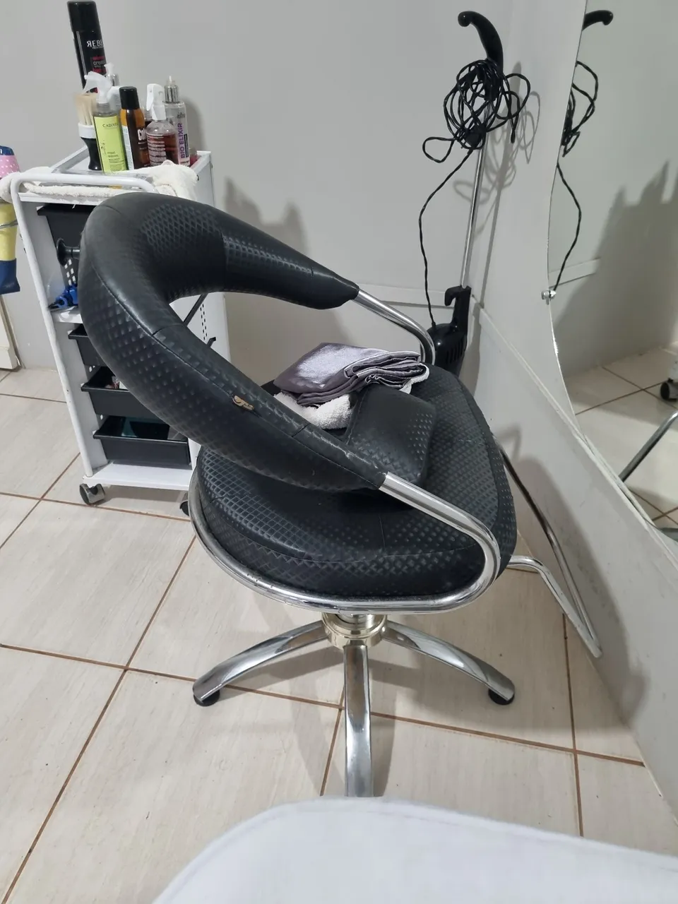 Cadeira para salão de beleza