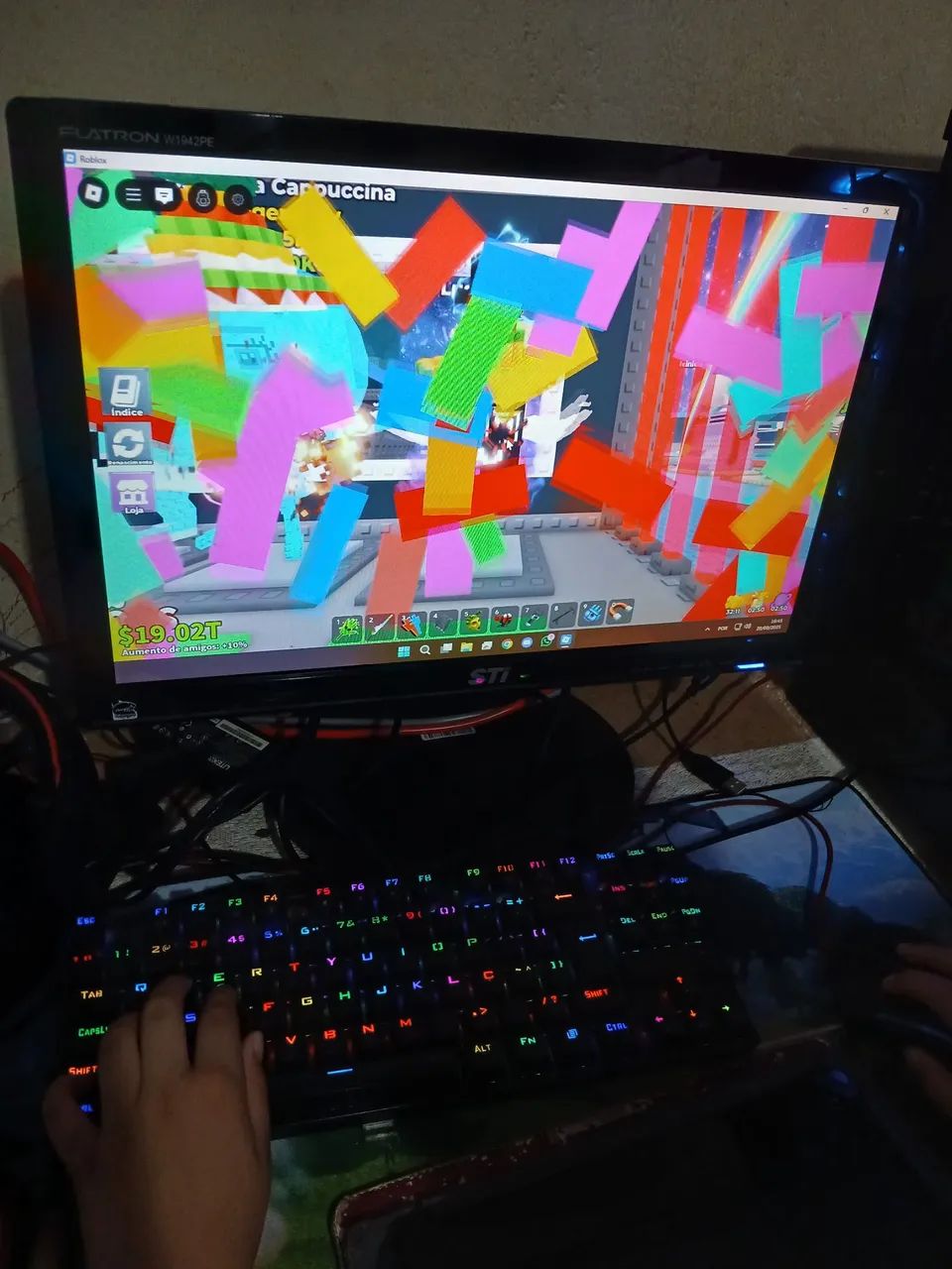 Monitor 19 polegadas perfeito63824099244289124