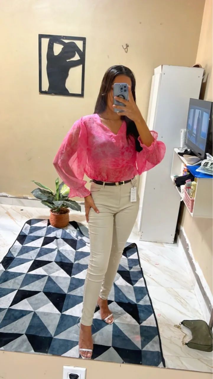 Blusa rosa 