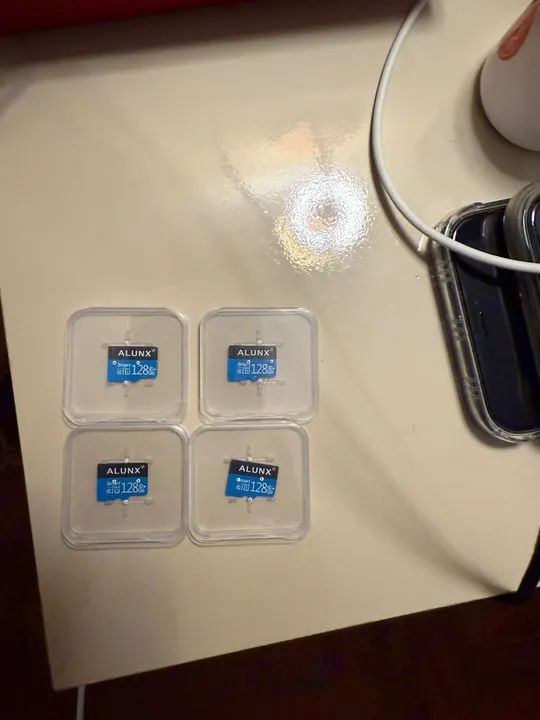 4 Cartões de Memória Micro SD 128GB Alunx - Foto 2