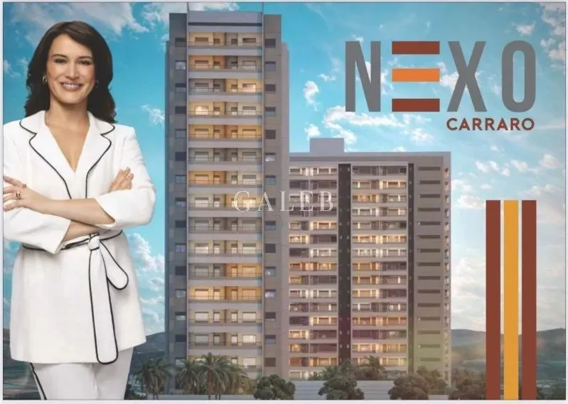 Apartamento à venda no Centro de Atibaia-SP: 1 quarto, 1 suíte, 2 salas, 1 vaga de garagem
