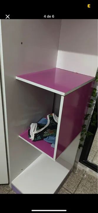 Cantoneira Prateleiras Estante Módulo Santos Andirá - Foto 4