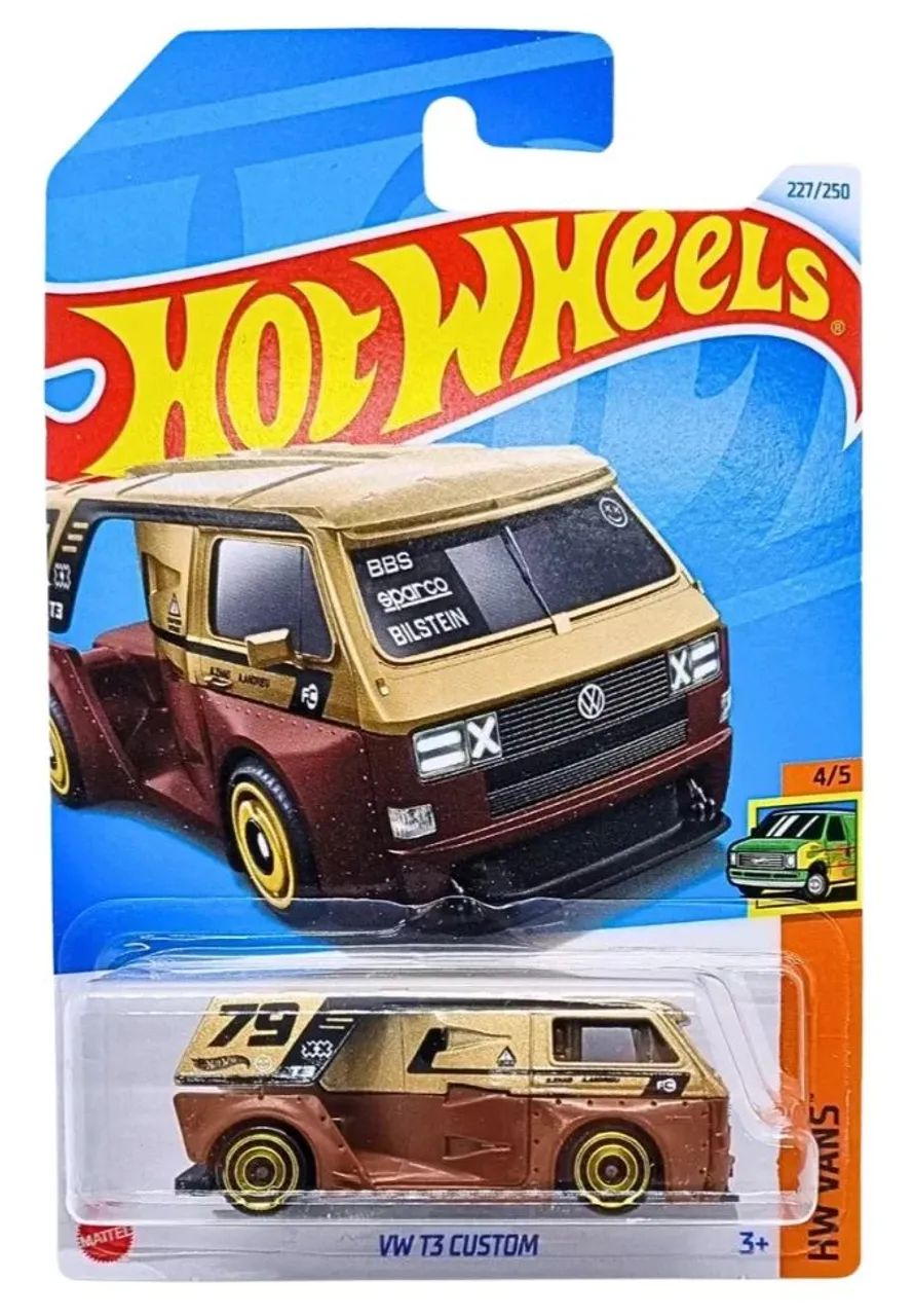 Hot Wheels Volkswagen T3 custom VW Tipo Kombi  - Foto 2