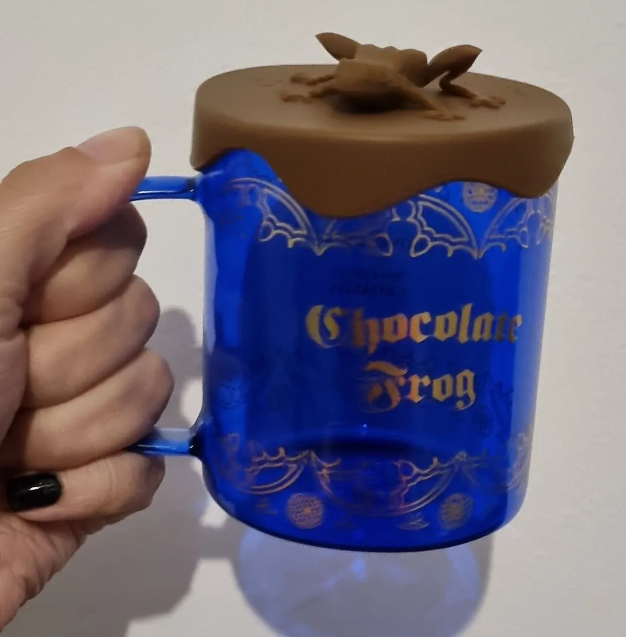 Caneca Chocolate Frog Harry Potter com Tampa