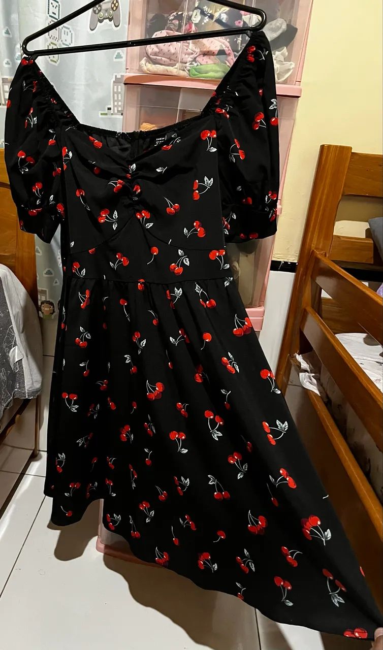 Vestido estampado marca: SHEIN, tamanho M - Foto 3