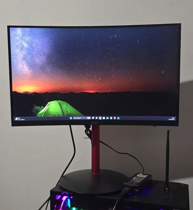 PC Gamer Ryzen 5 5600G | RTX 3050 | 32GB RAM | SSD 1.25TB + HD 2TB + Monitor Acer 24" - Foto 5