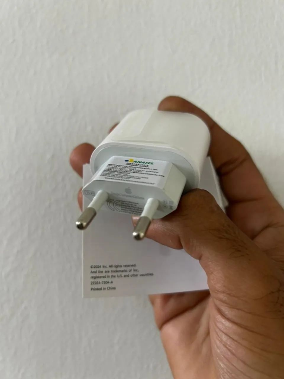 Cabo e Fonte Turbo Apple USB-C para iPhone 20W Completo com Garantia - Foto 4