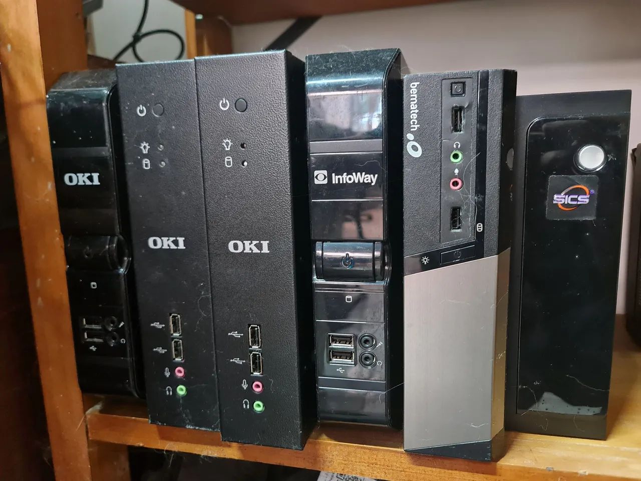 Pcs diversos completos com monitor 18