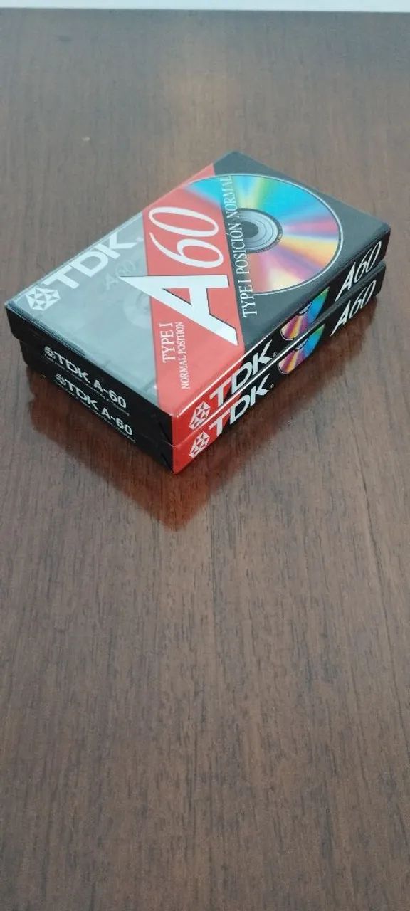 Fitas K7 TDK A60 - Vintage - Foto 3