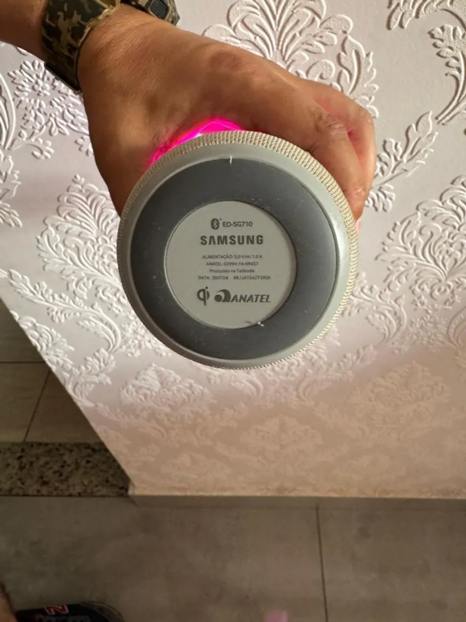 Caixa de Som Bluetooth Samsung Bottle.
