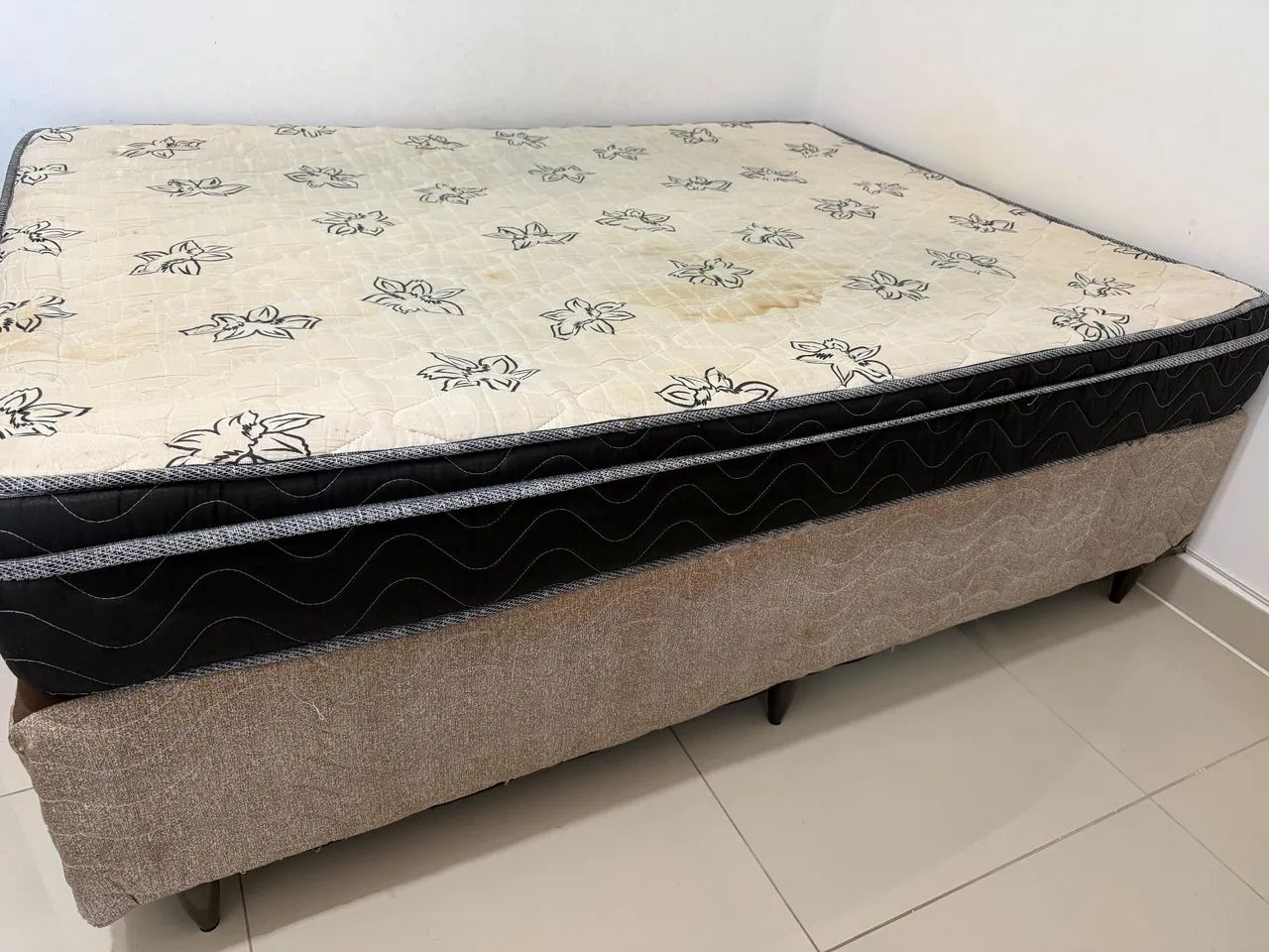 Cama Box Casal com Colchão - Foto 2
