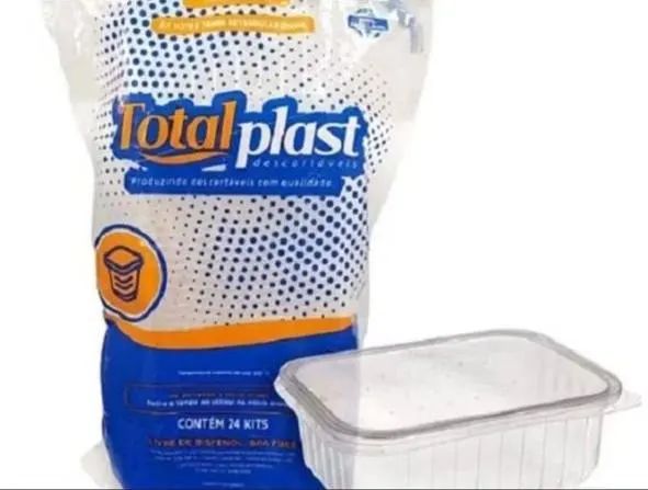 EMBALAGEM FITNÊS PARA ALIMENTOS (RETANGULAR)