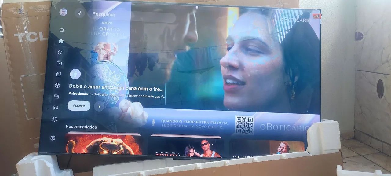 TV TCL 75 POLEGADAS WHATS *  ,. VALOR  5,500 $