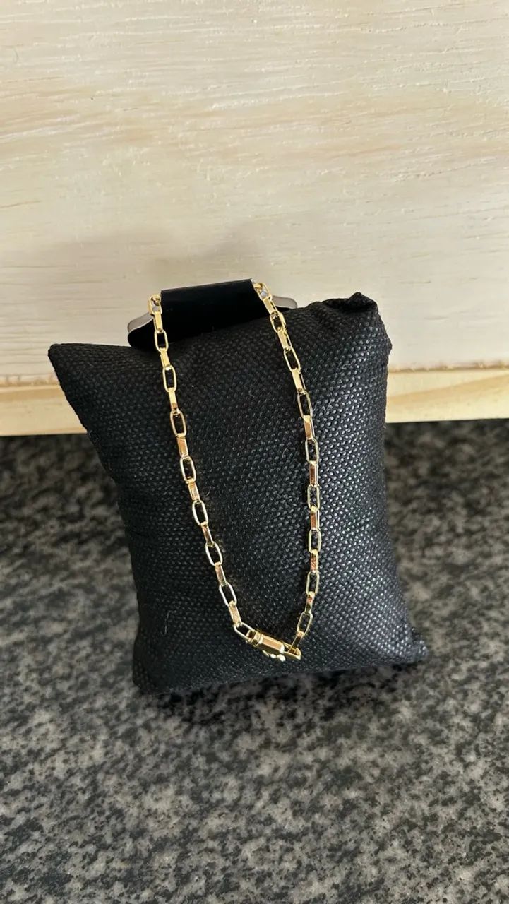 Pulseira banhada a ouro  - Foto 2