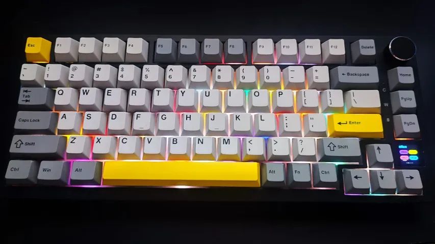 Teclado Ajazz AK820 pro 75% com tela TFT  - Foto 2