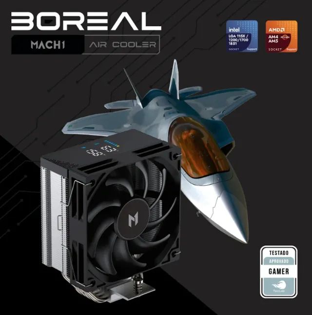Cooler Digital 120mm AMD e Intel novo lacrado com garantia! - Foto 4
